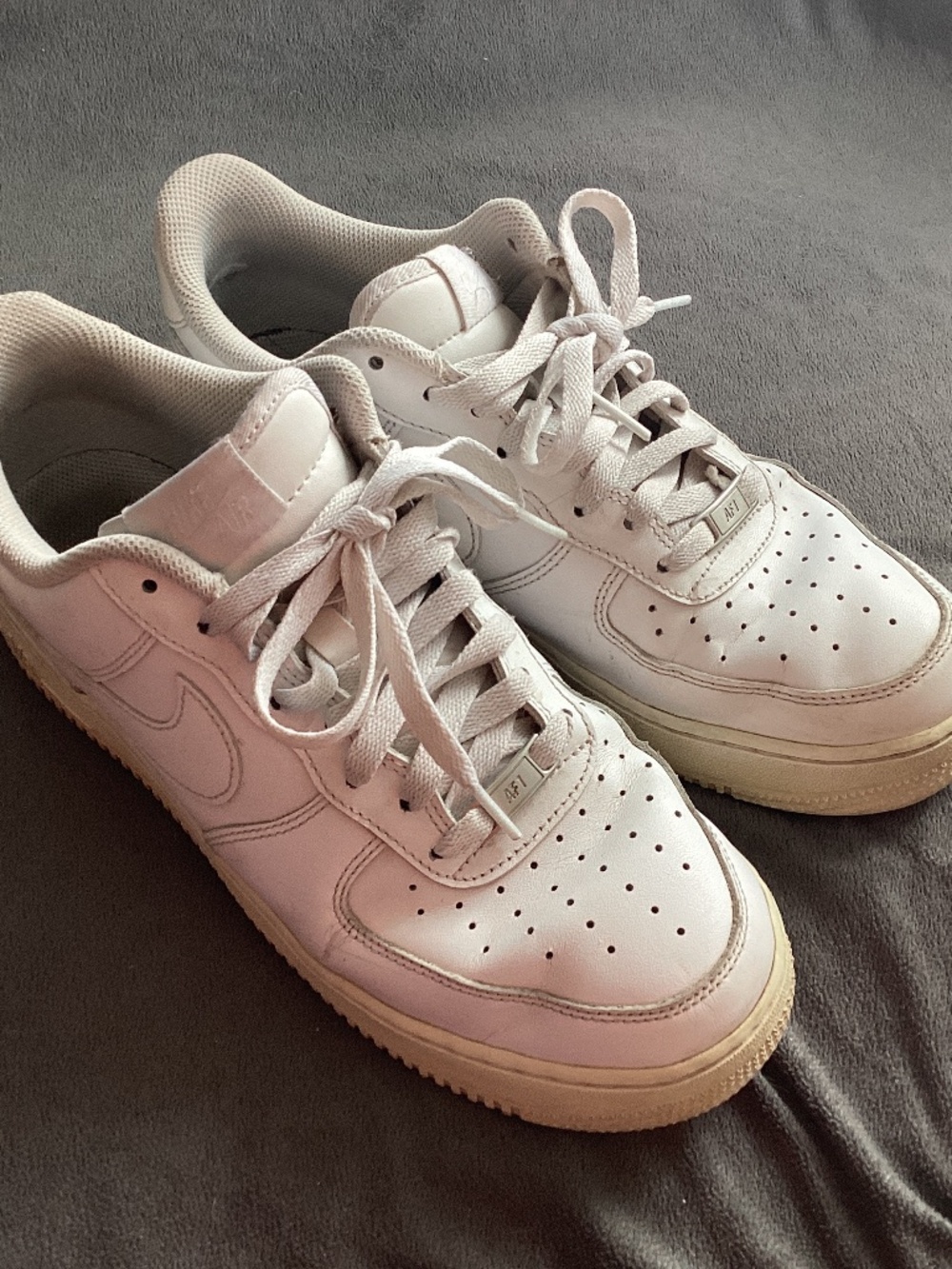 NIKE AF1 WHITE SNEAKERS SIZE 8